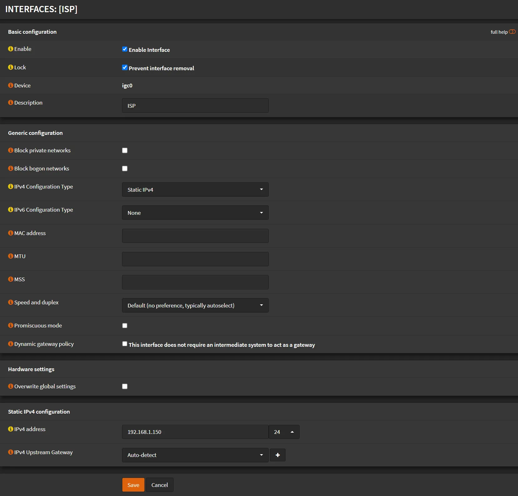 modem-interface-config